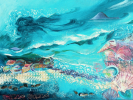 Call of the sea painting by Sue Graham